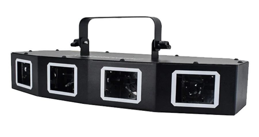 Padrão de Feixe Scanner para dj Reunião da Família 3 em 1 Lente Cheia Laser Projetor Rgb dj Dmx512 Discoteca Festa Feriado 4 Cor 7 laser projetor rgb 3 em 1 laser