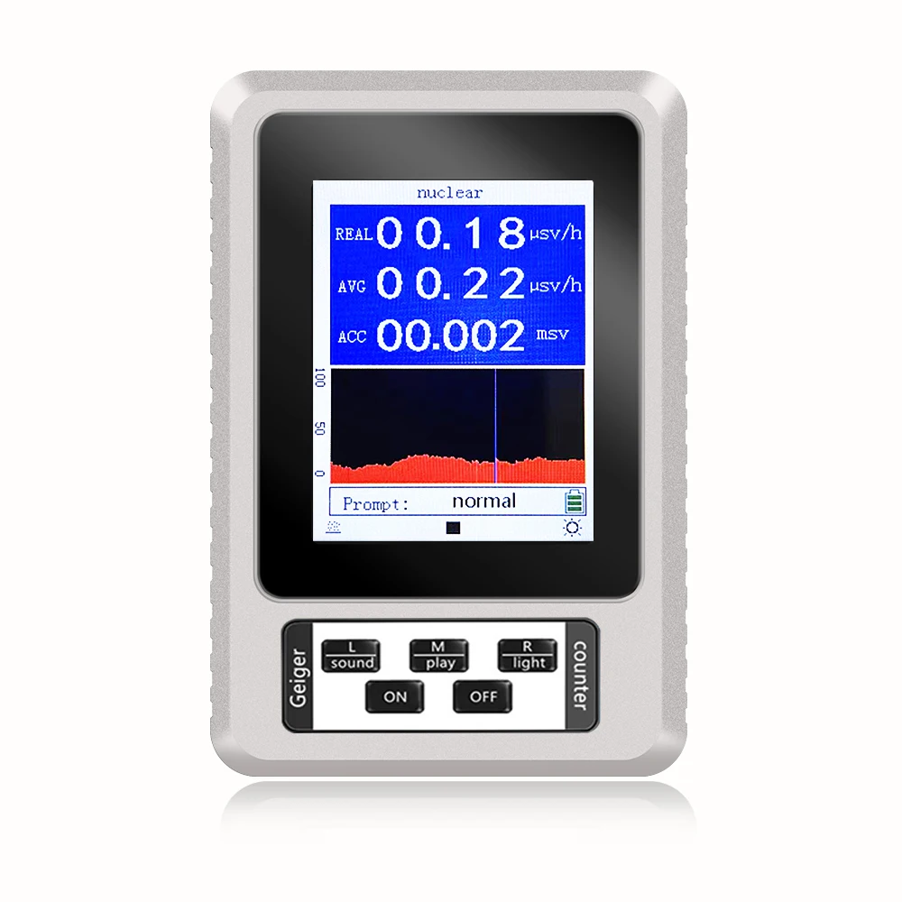 BR-9B XR1-B Digital Display Nuclear Radiation Detector Geiger Counter Semi-functional Type Dosimeter EMF Meter