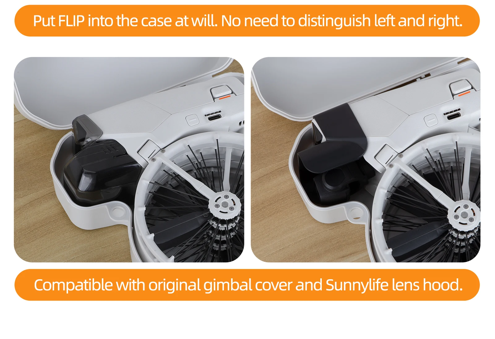 Für DJI Flip Umhängetasche Umhängetasche Staubdicht Stoßfest Tragetasche Drone Lagerung Organizer Box Drone Zubehör – Detail 8