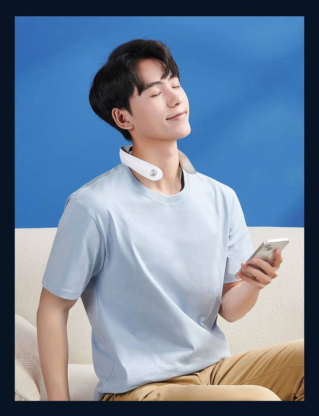 Momoda 6D Nackenmassagegerät mit Vibrationsfunktion für die Halswirbelsäule – Persönliche Gesundheitspflege, Entspannung, Körperbehandlung, Massagegerät_voghion.com