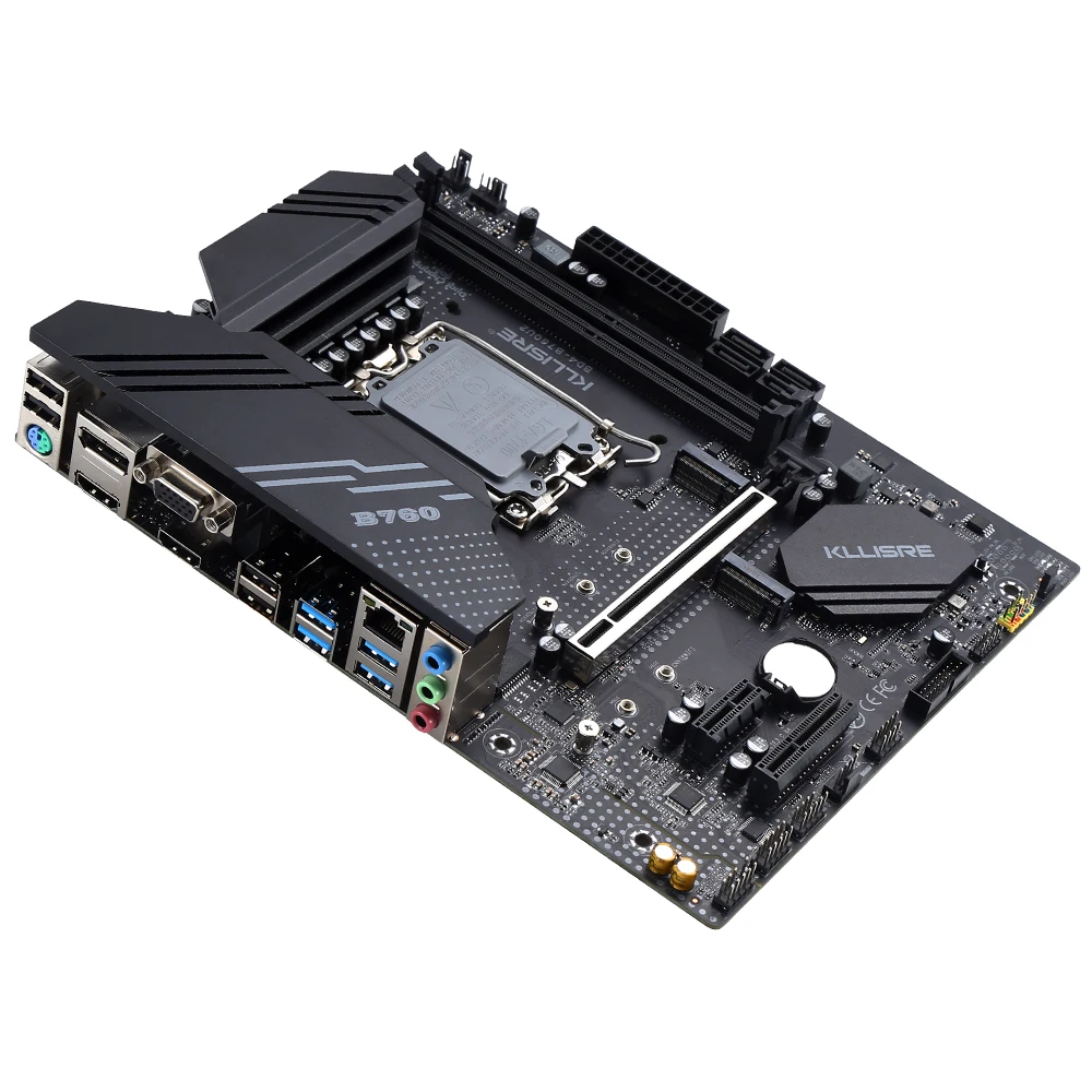 i3 13100f B760マザーボードセット Kllisre B760 Kit Core i3 13100F 2*16GB = 32GB Memory DDR4