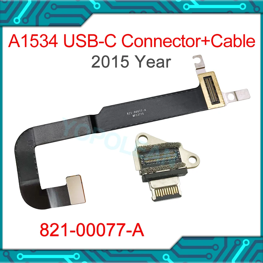 Connettore Alimentazione USB-C Per MacBook 12&rdquo; A1534 2015 - Ricambio 821-00077-A