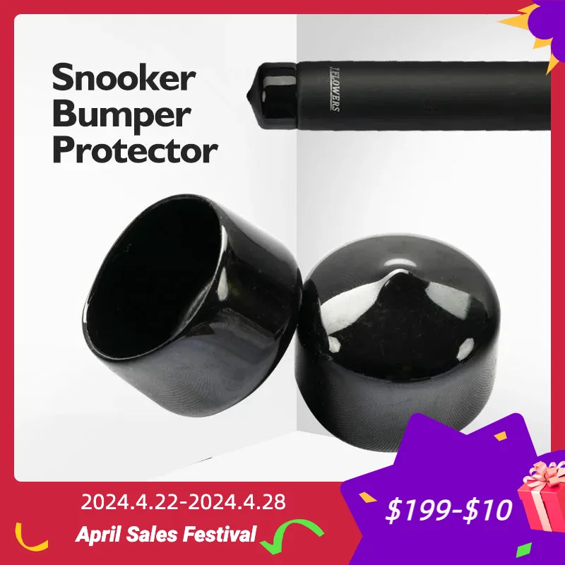 Billiard Bumper Protector Pool Cue Fit Snooker Cue 18*27mm Extension Rubber Bumper Professional Butt Connected CueAccessories