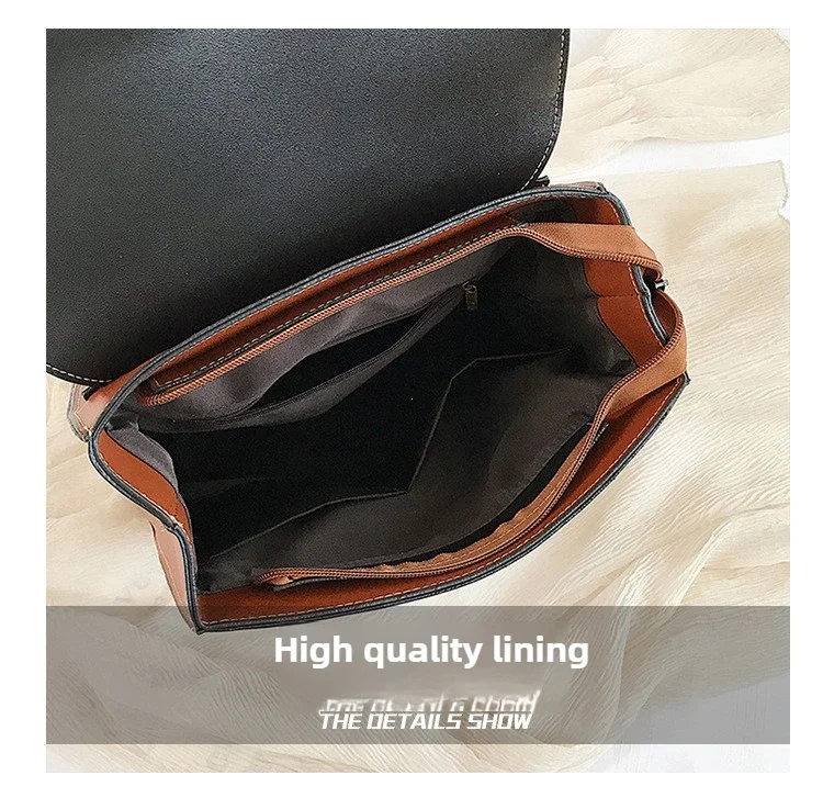 Vintage Backpack Female Pu Leather Bag Women's Backpack Fashion School Bag for Girls High Quality Leisure Shoulder Bag Sac A Dos