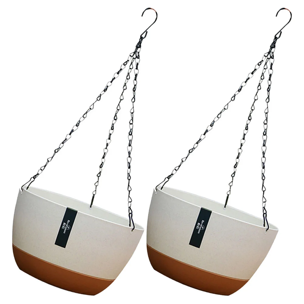 

Hanging Flower Pot Small Baskets Plants Outdoor Planting Container Planter Storage Flowerpot Holder Plant Hangers