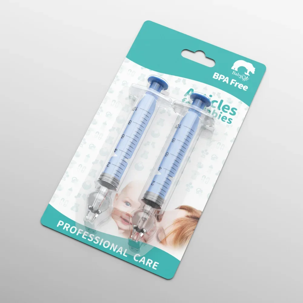 1/2pcs Baby Nose Cleaner Rhinitis Nasal Washer Needle Tube Baby Nasal Aspirator Cleaner Syringe Baby Nose Washing for Children 4