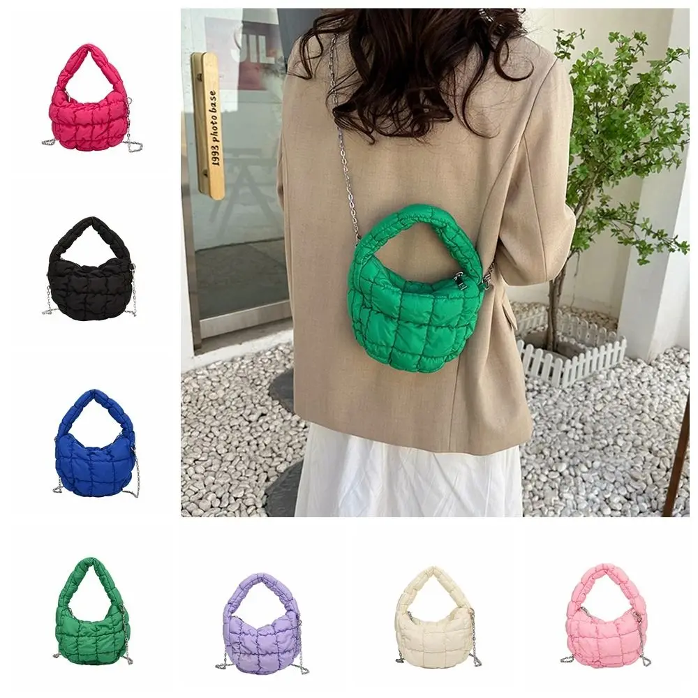 

Хлопковая сумка на плечо в клетку, универсальная Складная уличная Сумочка в Корейском стиле с рисунком облака, кросс-боди