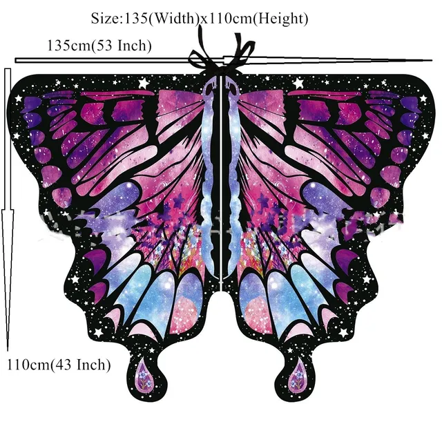 Spread your wings and fly with the Butterfly Wings Costume