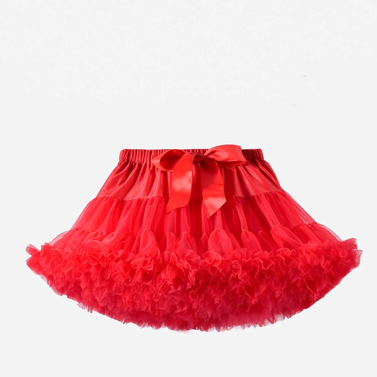 black mini skirt Fashion Fluffy Tutu Skirts Chiffon Teenage Girl Adualt Women Pettiskirts Princess dance wear Party clothes Tulle Skirts black pleated skirt