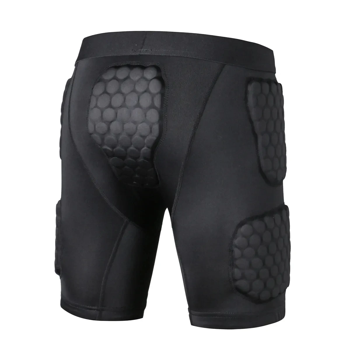 Men's Padded Compression Shirt Protective T Shirt Rib Chest Protector for Football Paintball Baseball Rugby uniform