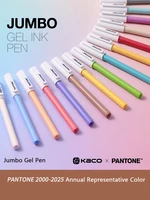 Multi-Colors 2000-2025 Year KACO x PANTONE JUMBO Gel Pen Colour of the Year Creative High Capacity Signature Canetas For Noting 1