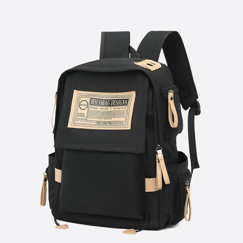 Backpack Men's High-End Large-Capacity Computer Backpack Travel Bag Mountaineering Bag Junior High School and High School Female