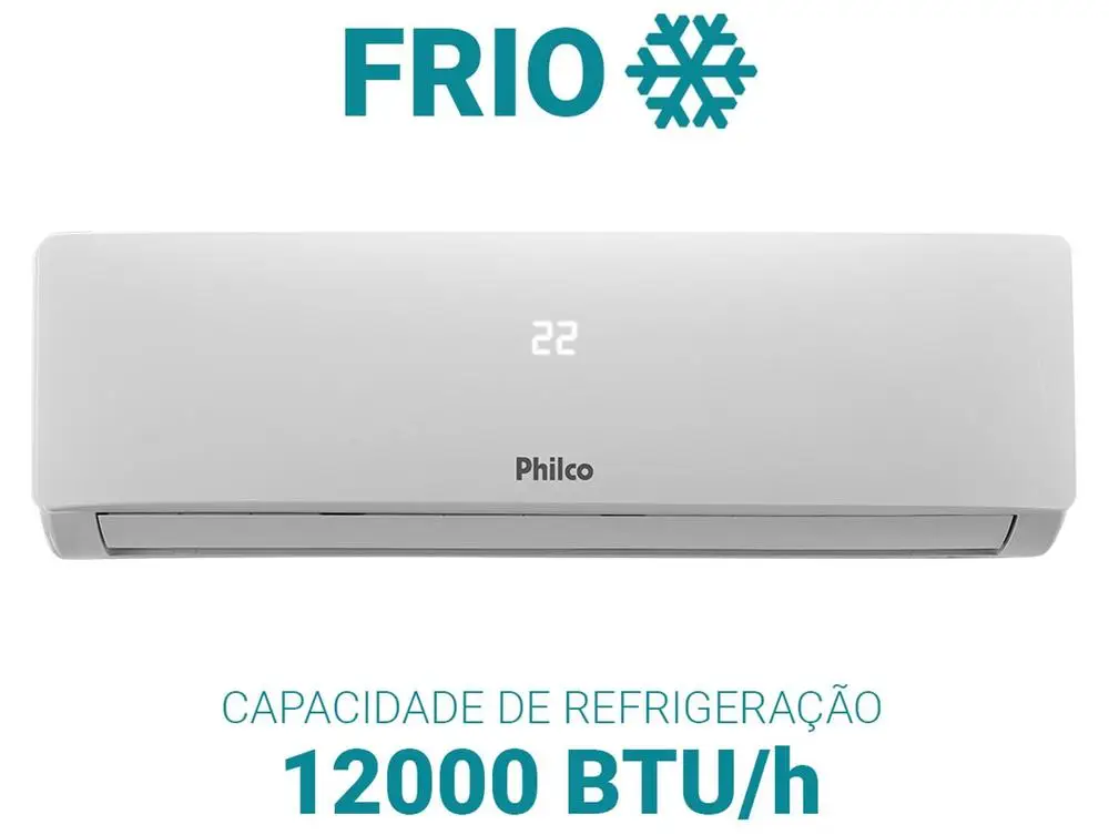 Ar-condicionado Split 12000 BTUs Philco Frio PAC12FI - 220V 4