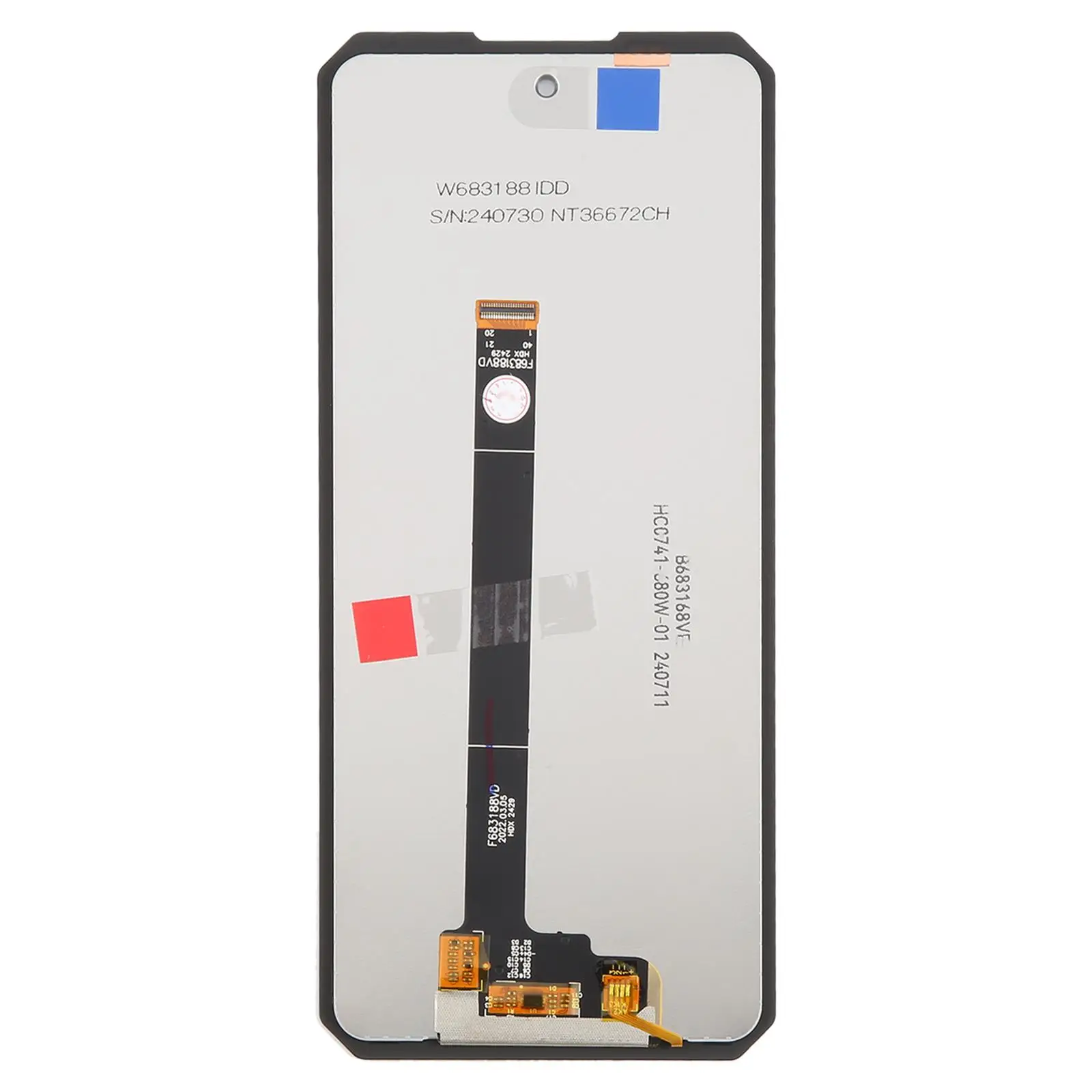 For Oukitel WP19 Pro LCD Screen with Digitizer Full Assembly