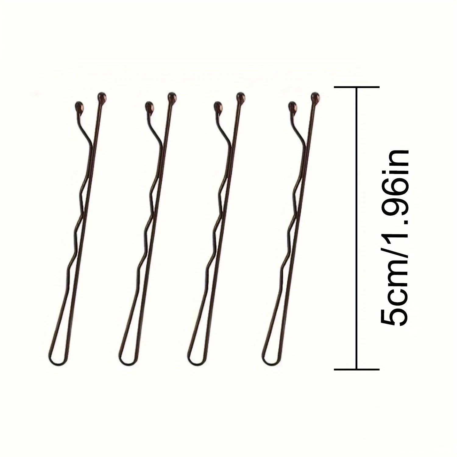 Deluxe Black Hair Clip Set - 100-Piece Collection