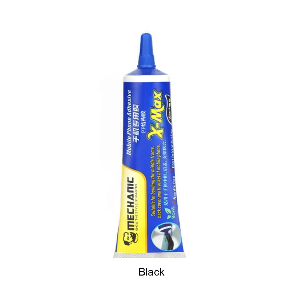 MECHANIC 50ml X-Max PP Structural Adhesive Phone Touch Screen Middle Frame Rear Cover Bracket Glass Repair Strong Bonding Glue brass welding rod Welding & Soldering Supplies