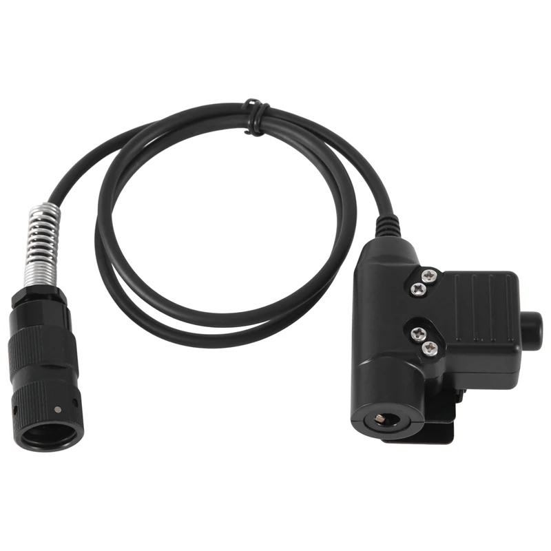 

U94 Ptt Key Switch Connector Replacement Parts Compatible With Prc148 Prc152 U329 Walkie-Talkie 6-Pin Elements