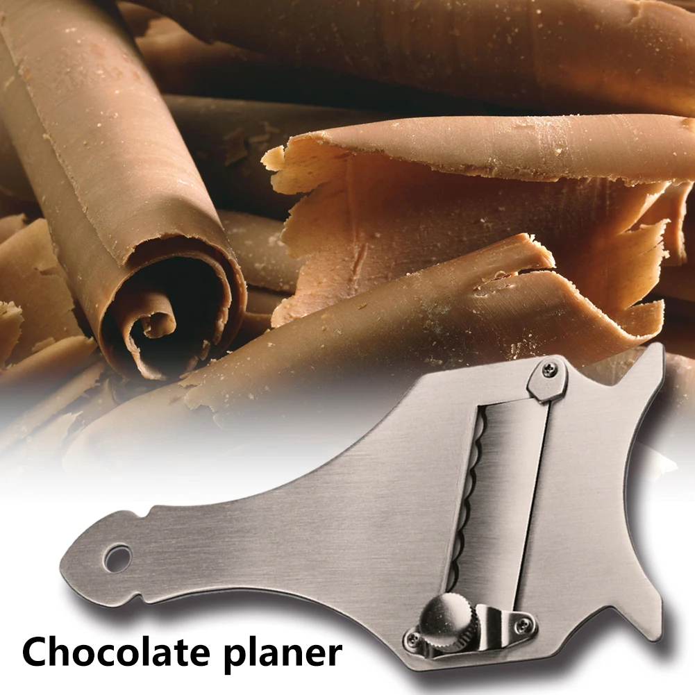 Stainless Steel Cheese Slicer Chocolate Planer Practical Truffle Butter Roll Kitchen Baking