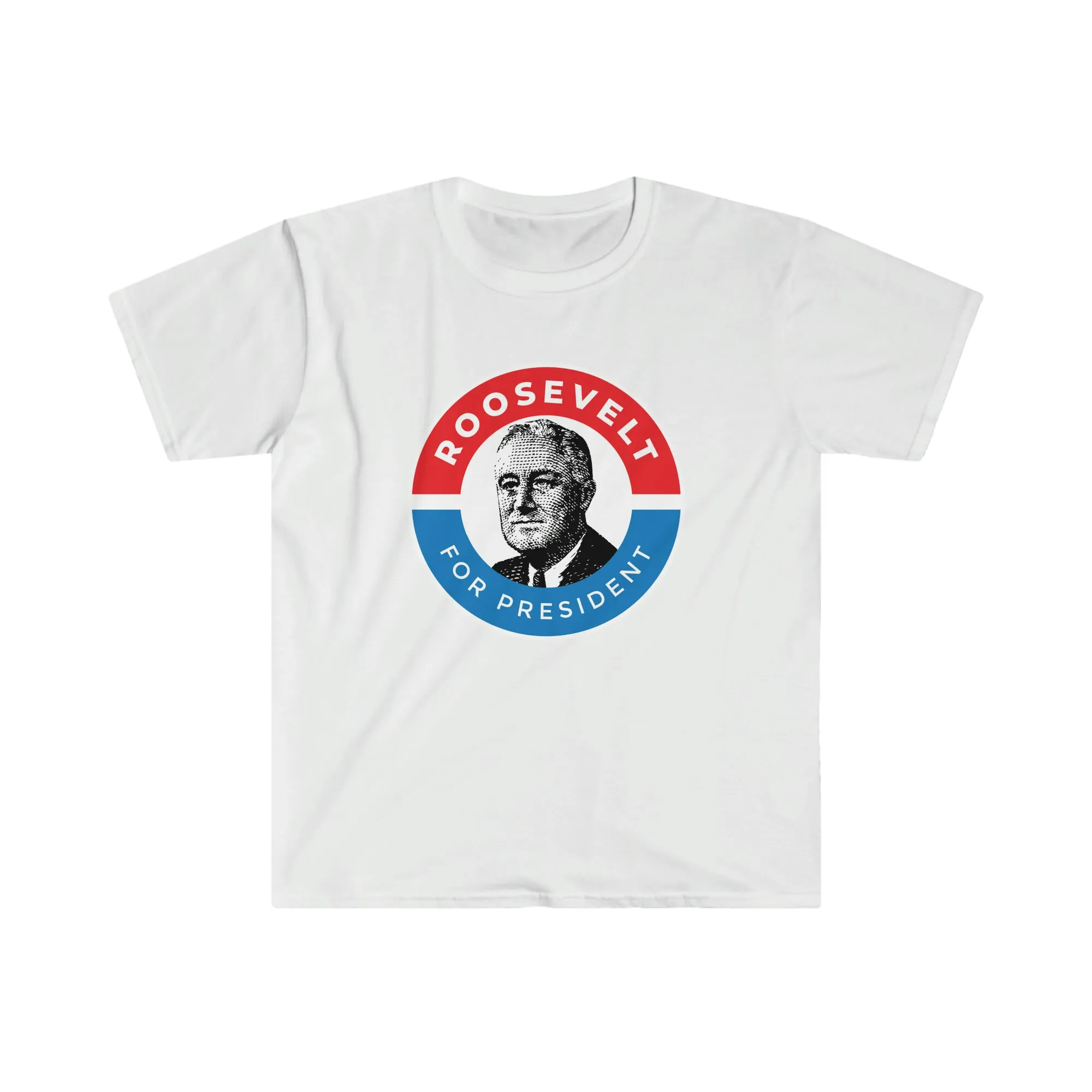 T-Shirt Presidente Franklin D Buffalo Fdr Softstyle