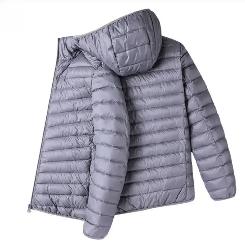 Gray [hooded cotton-padded jacket]]