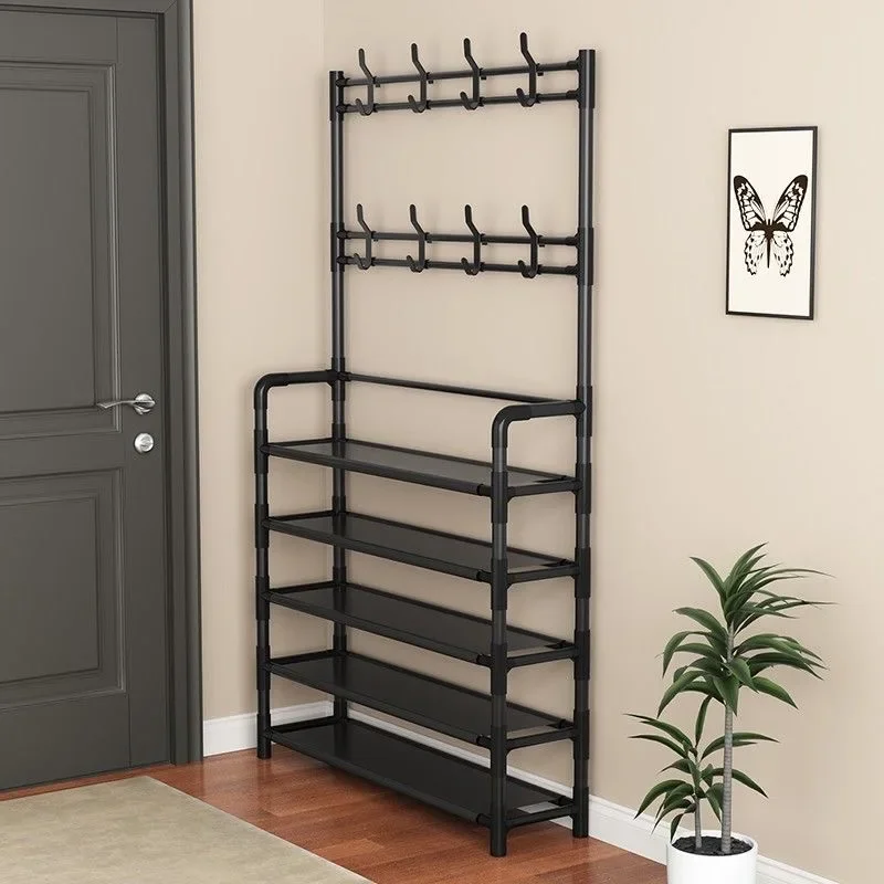 Shoe and Hat Rack Multi-Layer Household Floor Integrated Simple Multi-functional