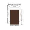 1 Set Student Slide Cover Card Set Meal Card Bus Card ID Protection Set Access Card Campus Card 6
