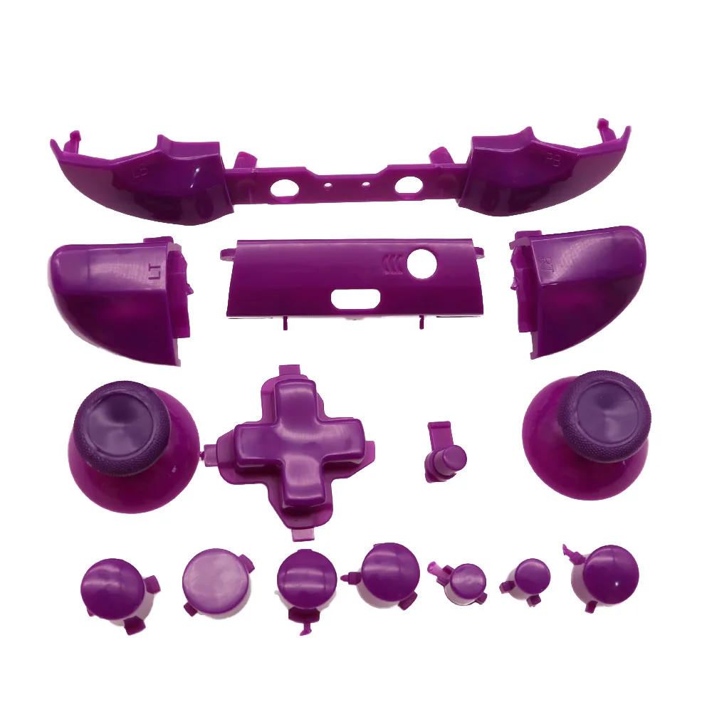 16-Color Custom Bumper and Trigger Button Mod Kit for Xbox One S Controller
