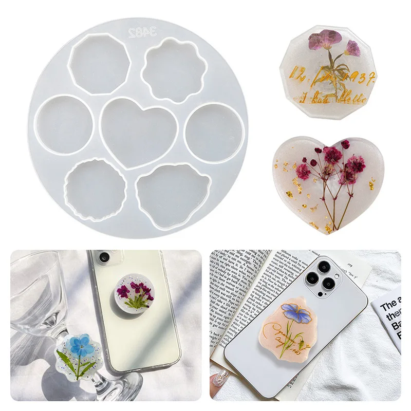 Diy Creative Mobile Phone Holder Silicone Mold Cell Phone Stand