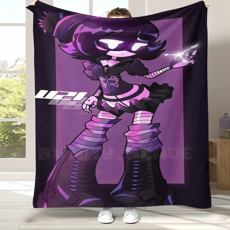 Cozy Cartoon Flannel Throw Blanket - Warm and Stylish Home Decor & Gift