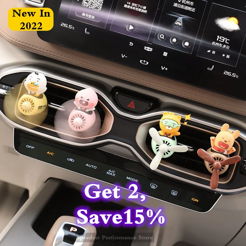 Car Air Freshener New Korean Anime Diffuser Air Outlet Cartoon