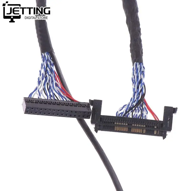 FIR-E51PIN LVDS 케이블 LCD 패널, 듀얼 8 LVDS 케이블, 2 채널, 8 비트, 51 핀, 51 핀