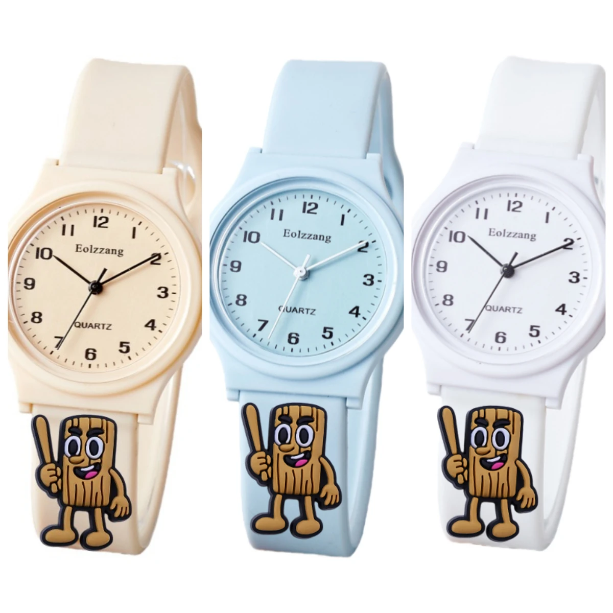 Abstract Animal Cartoon Wristwatch - Minimalist Cute Design