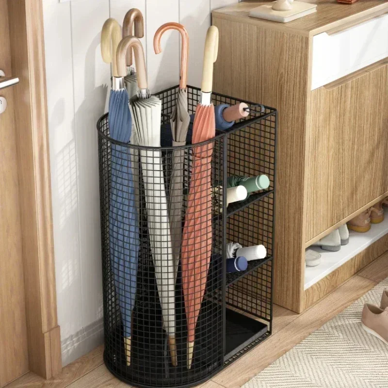 Umbrella Storage Rack Commercial Lobby Umbrella Stand Household Entryway Drain Home Doorstep Storage