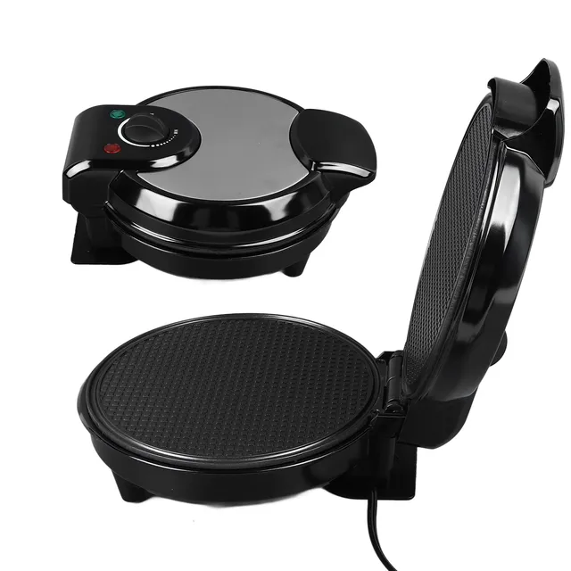 Aluminum and Wood Waffle Cone and Bowl Maker 1200W Nonstick Ice Cream Cone Maker Machine for DIY Home Kitchen Holiday Parties 2