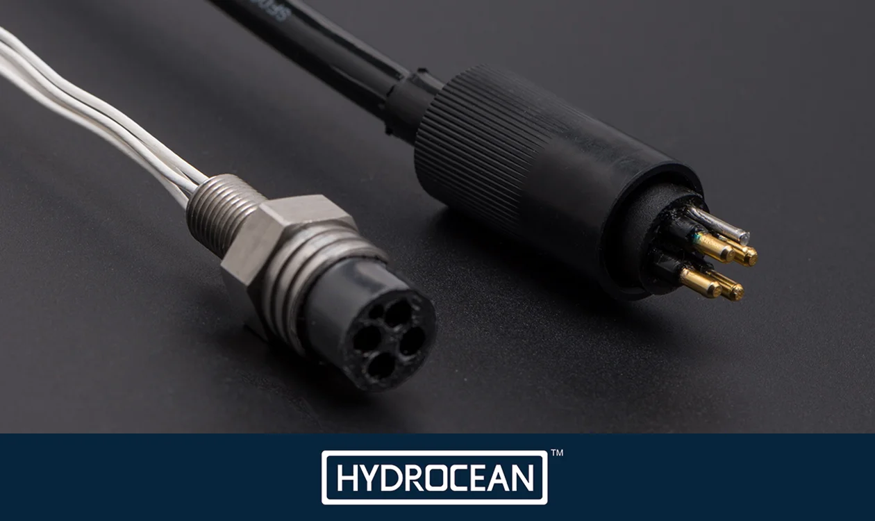 Hydrocea 1000m Depth ROV Open Diy Kit Waterproof Connector Female Socket Male Cable for Subcon Remote Operated Vehicle 4