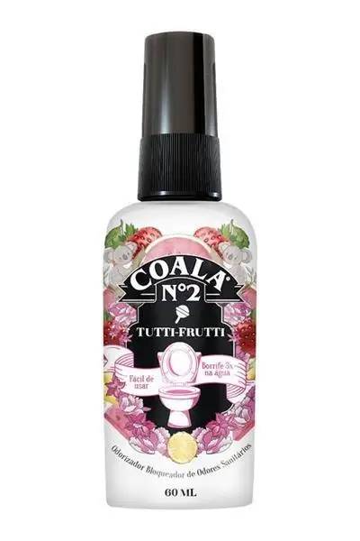BLOQUEADOR DE ODORES COALA N2 Tutti Frutti 60ML