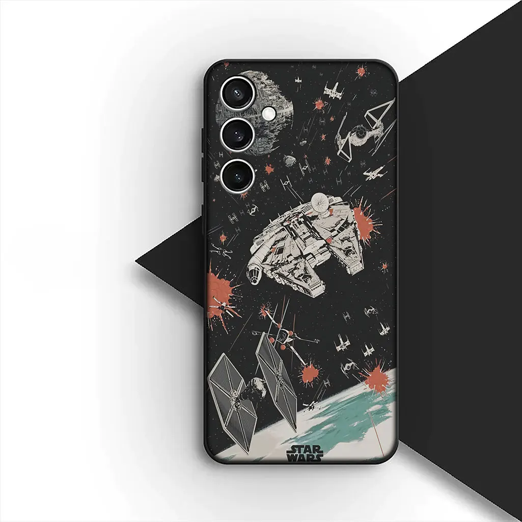 Darths Stars Yoda J-Jedis Wars Vader Themed Protective Phone Case