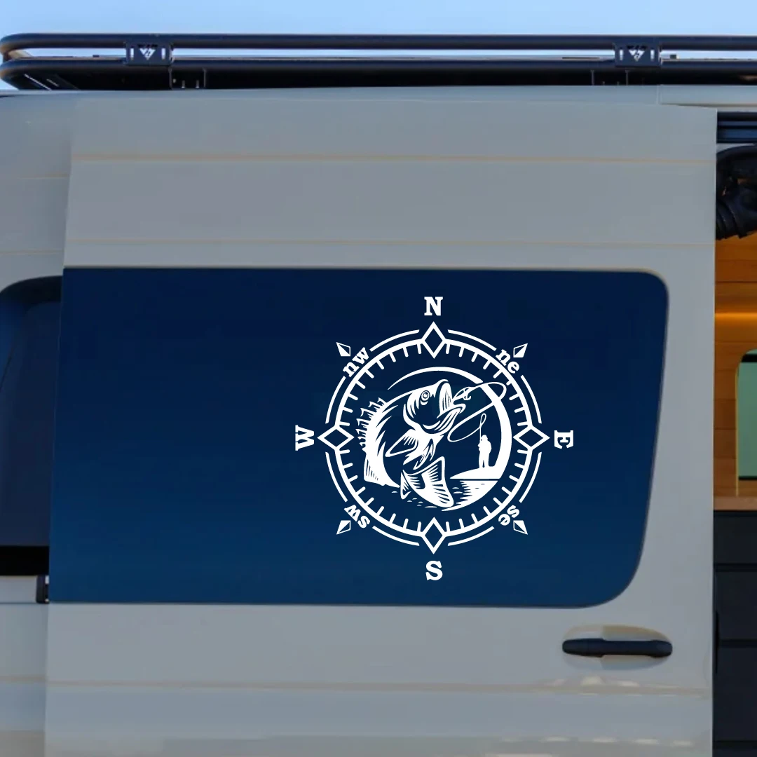 Reflective Outdoor Adventure Vinyl Stickers