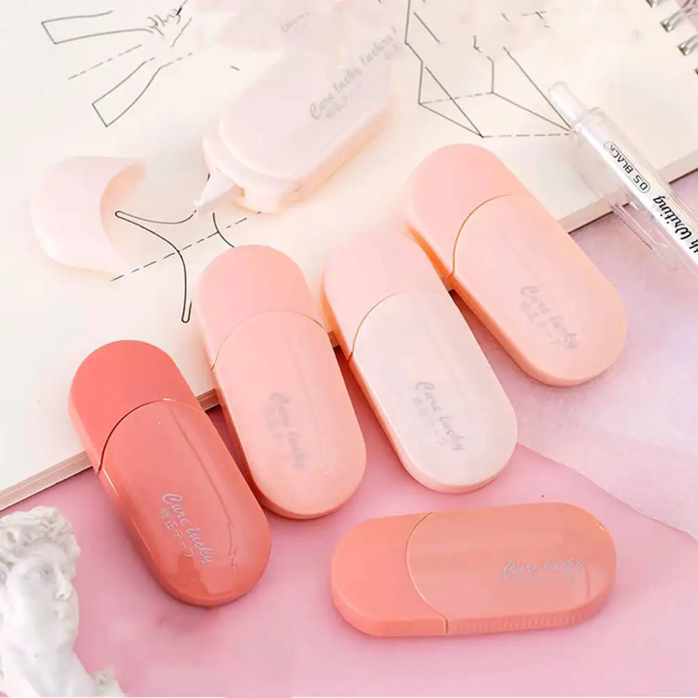 1 Set/6 Pcs Cute Kawaii Gradation Correction Tape Altered Tools School Office Corrector Stationery Sweet Novelty Supplies - 6