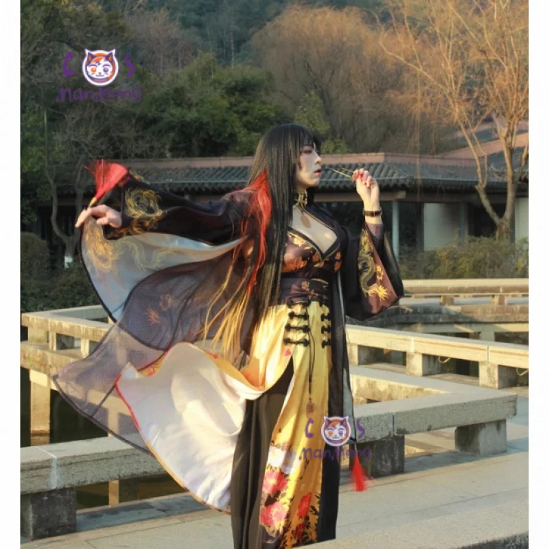 モラン コスプレ衣装 アニメゲーム ニッケ ハロウィン カーニバル 中国