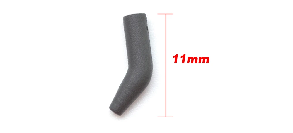 10 stücke Karpfen Angeln Wolfram Haken Kickers Angeln Haken Aligner Anti Verwicklung Hülse Linie Aligner Haar Rigs Terminal Tackle AT190 – Detail 3