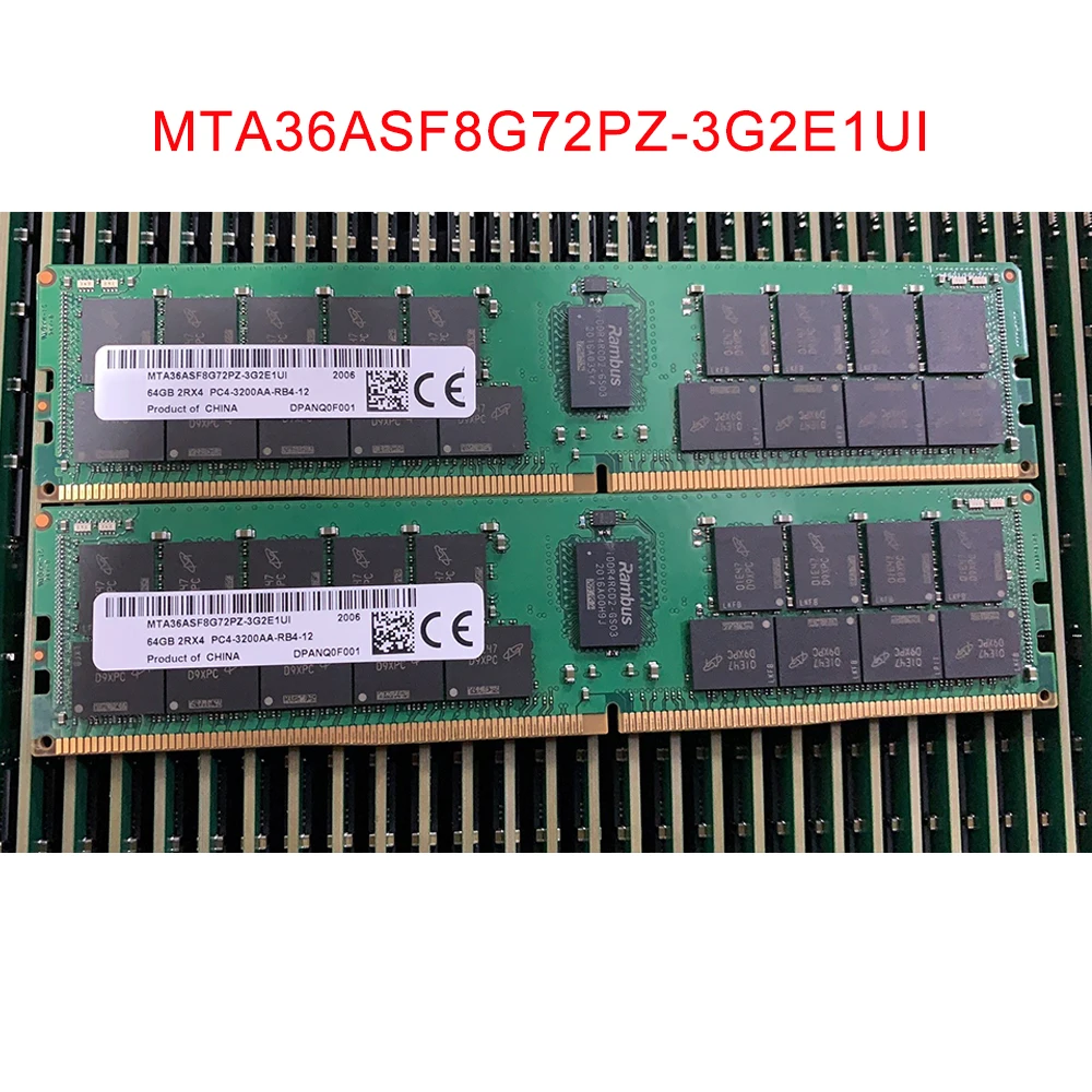 MT 64G 2RX4 PC4-3200AA-RB4 MTA36ASF8G72PZ-3G2E1UI, 64GB RAM, 1 개