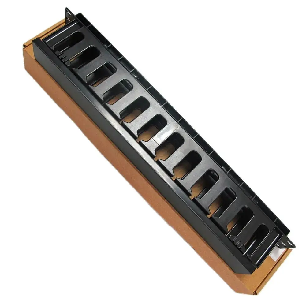 19&rdquo; Cabinet 1U Network Rack Cable Management 12 Ports Thickened Plastic Distribution frame Organizers Panduit AMP Patch Panel rj45 patch panel