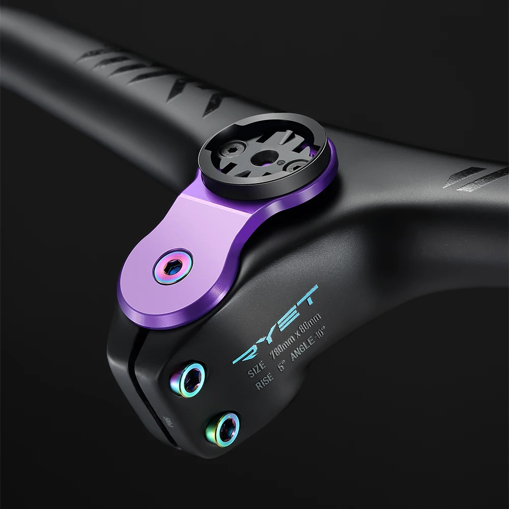 Bike Stem Cap Cover & Computer Mount - Alloy Bicycle Accessory
