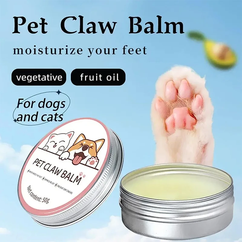 Cat & Dog Paw Antifreeze Cracking Pet Foot Moisturizing Care Cream Supplies Puppy Paw Skin Anti Dryness Balm Repair Moisturizer