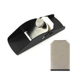 Compact Aluminum Alloy Woodworking Hand Planer with Cutting Edge - Planer and blade