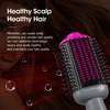 Kinseibeauty Hair Dryer Comb Straightener Dual-purpose Hot Air Brush Ceramic Anti-ironing Blower Multi-function Styling Tools 5