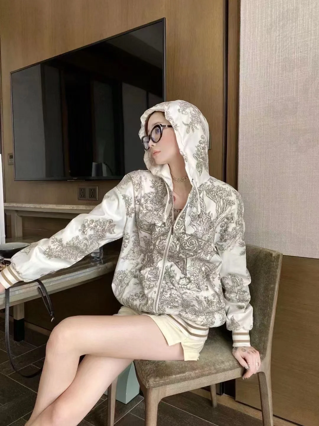 

Fashion zc628 women Coats & Jackets 2022 Runway Luxury European Design party style Women's Clothing