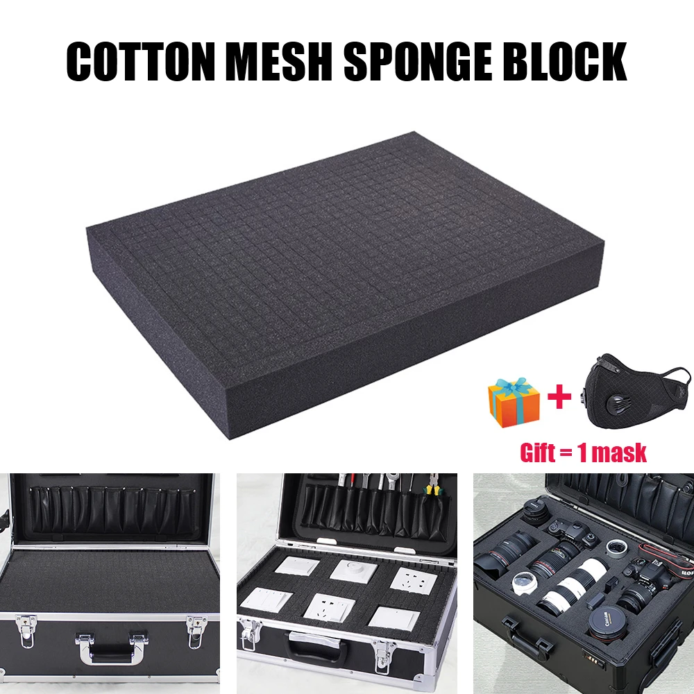 Pre-Cutting Foam Insert High Density Pick Pluck Foam For L-Boxx2 Power Tool Transport System Sponge Block Foam Pad for tool box beehive tool bags