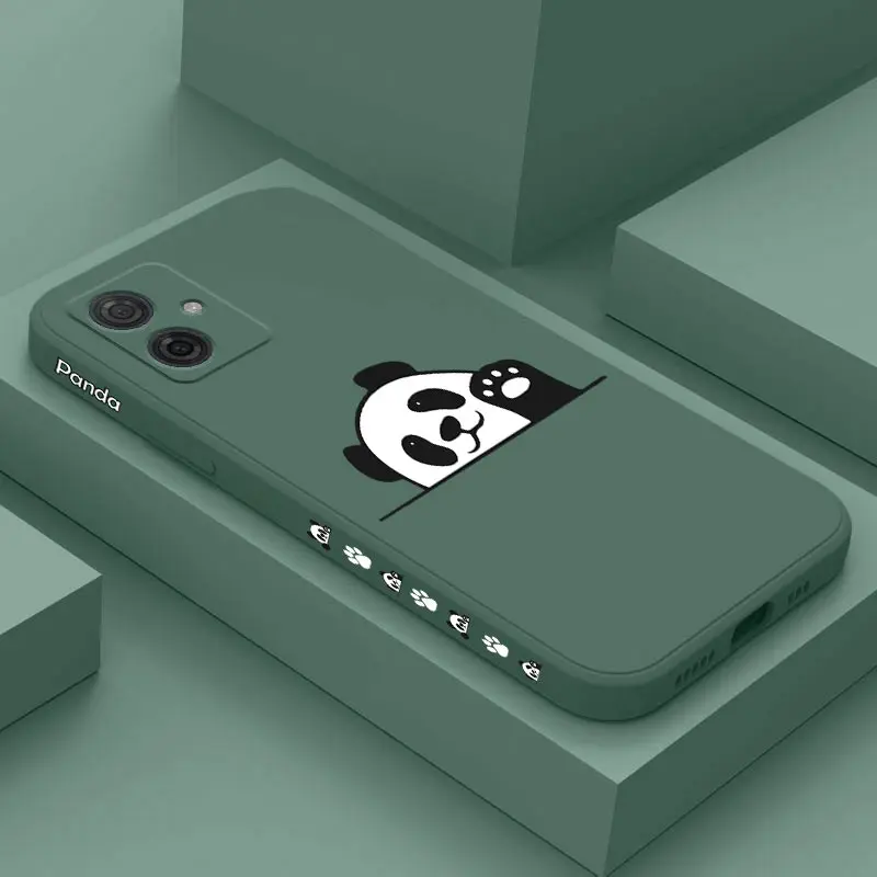 Adorable Panda Silicone Phone Case - Stylish Protective Cover
